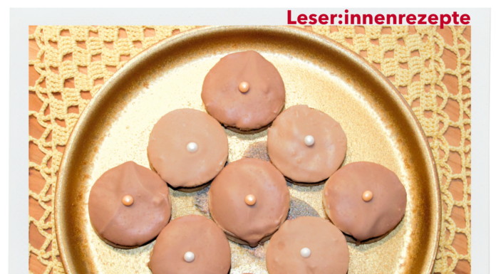 Haselnusstaler Leserrezept: Haselnusstaler